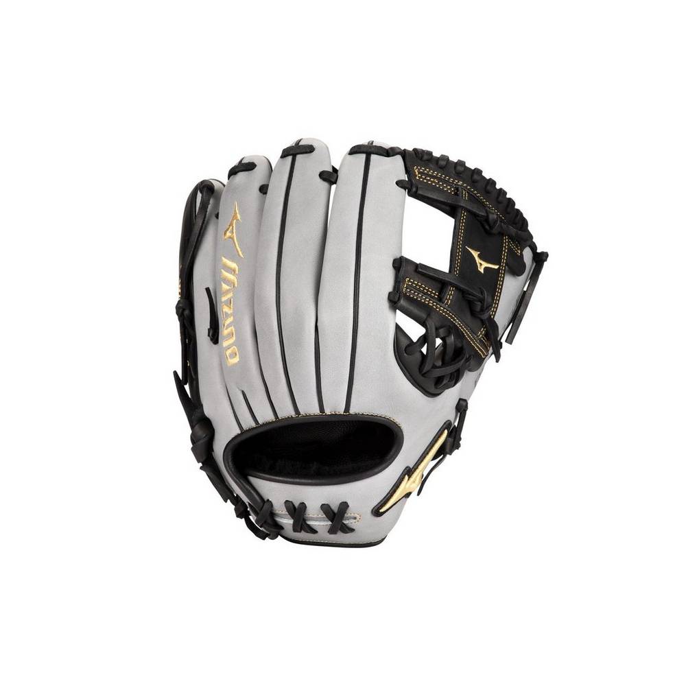 Damske Rukavice Mizuno Pro Select Infield 11.75" - Deep Pocket Baseball Čierne Vypredaj MHNI13749
